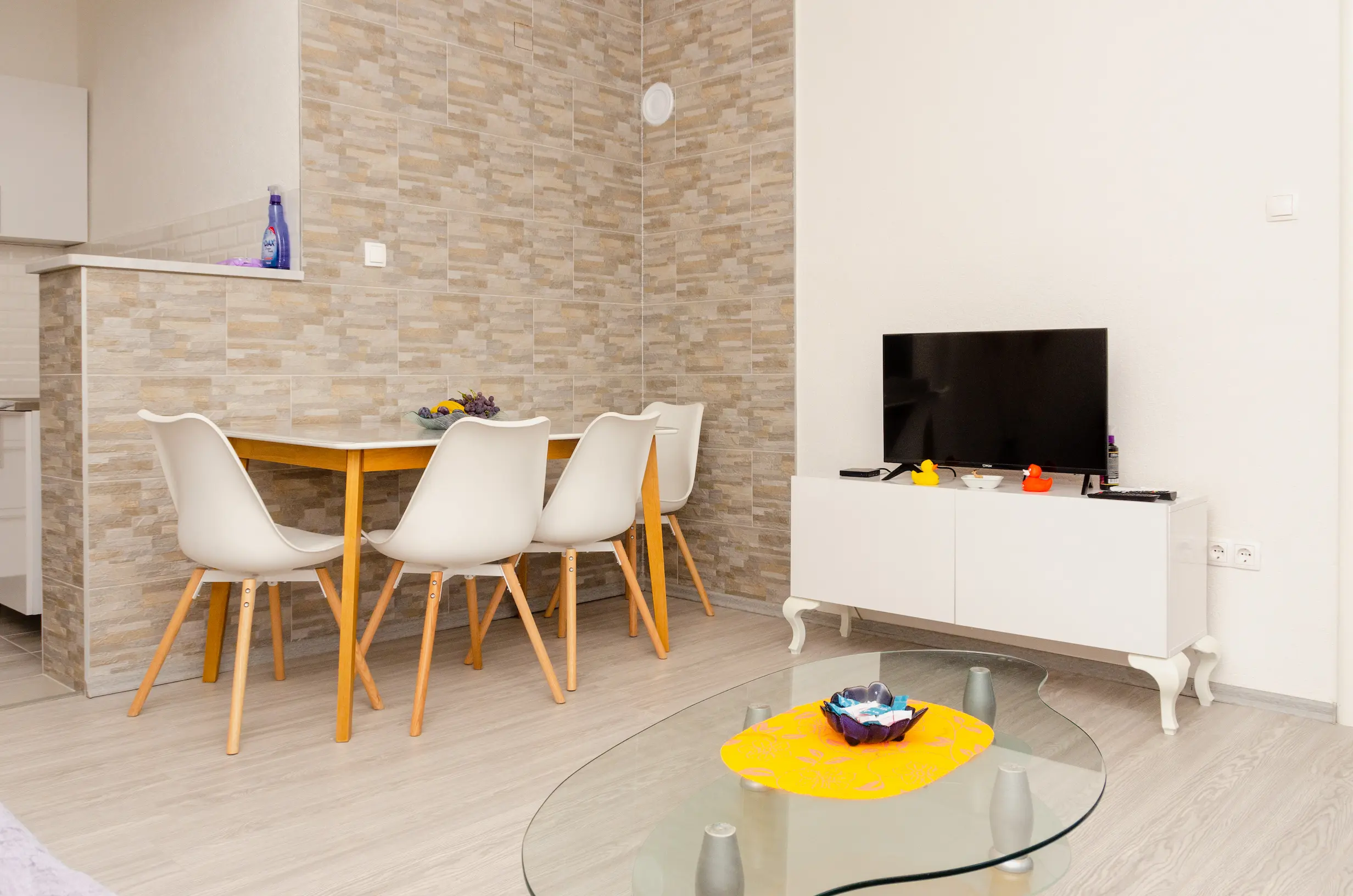 Ground Level Apartment Living Room