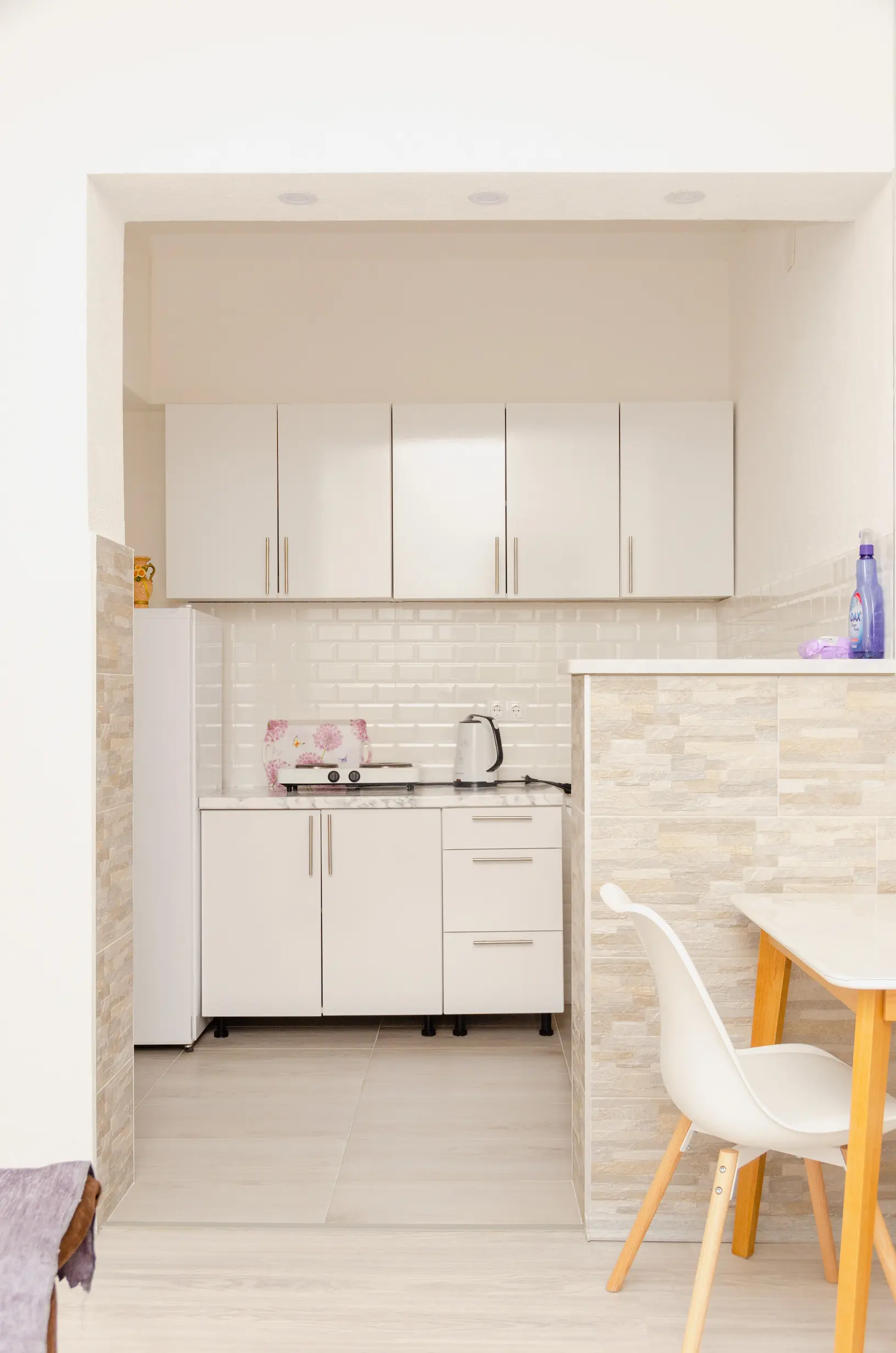 Ground Level Apartment Kitchen