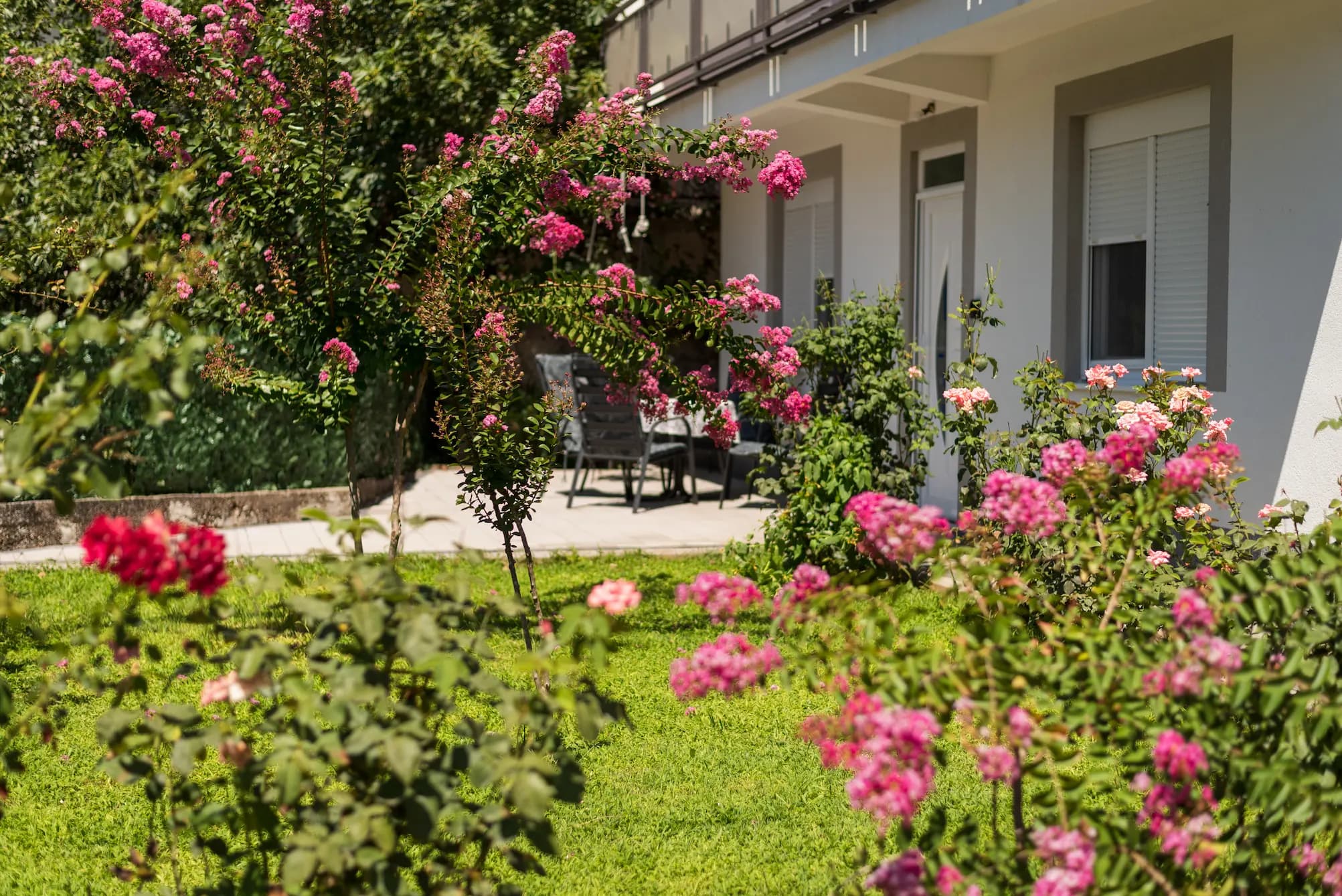 Ground Level Apartment Garden